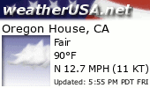 Click for Forecast for Oregon House, California from weatherUSA.net
